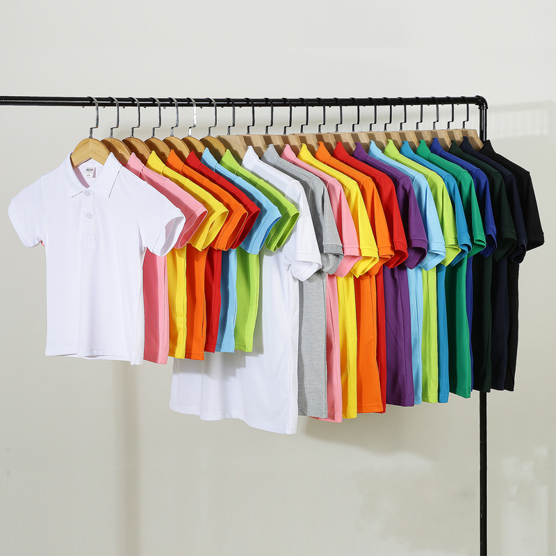Logo personalizado Camisetas uniformes Blank Cotton Kids T-shirts